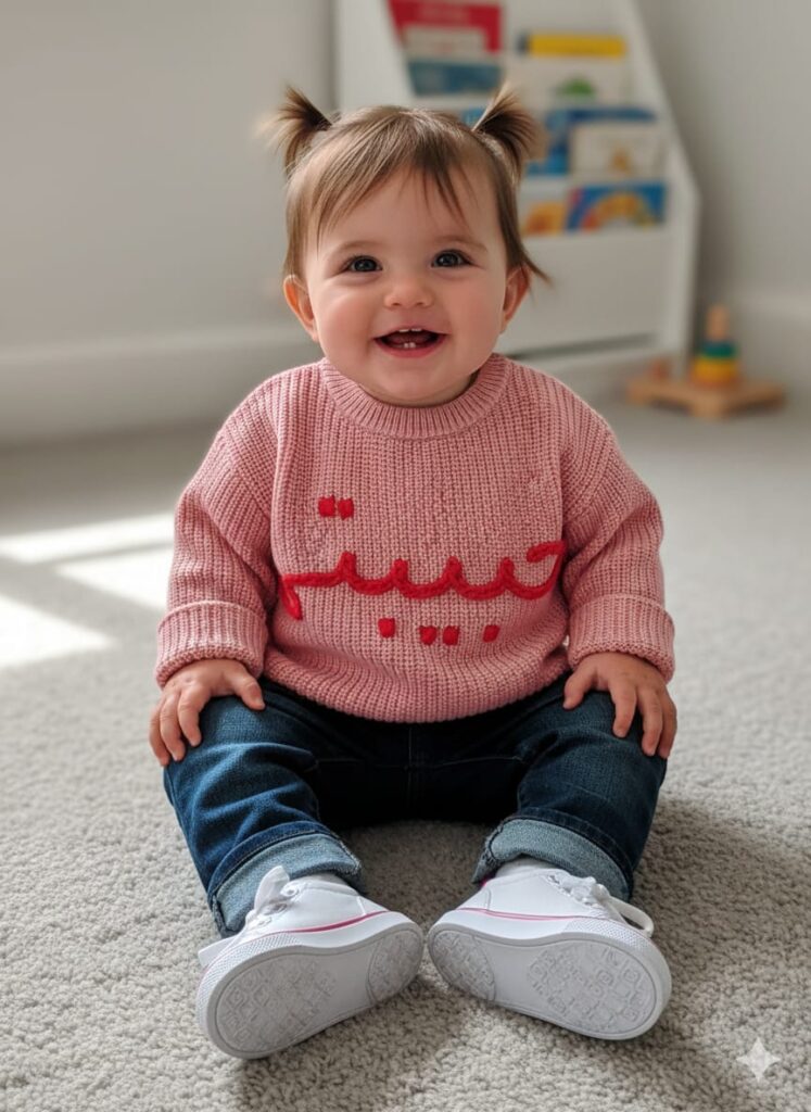 Customize baby sweaters 