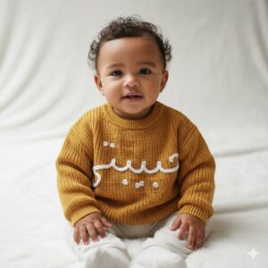 100% Cotton customized baby sweater